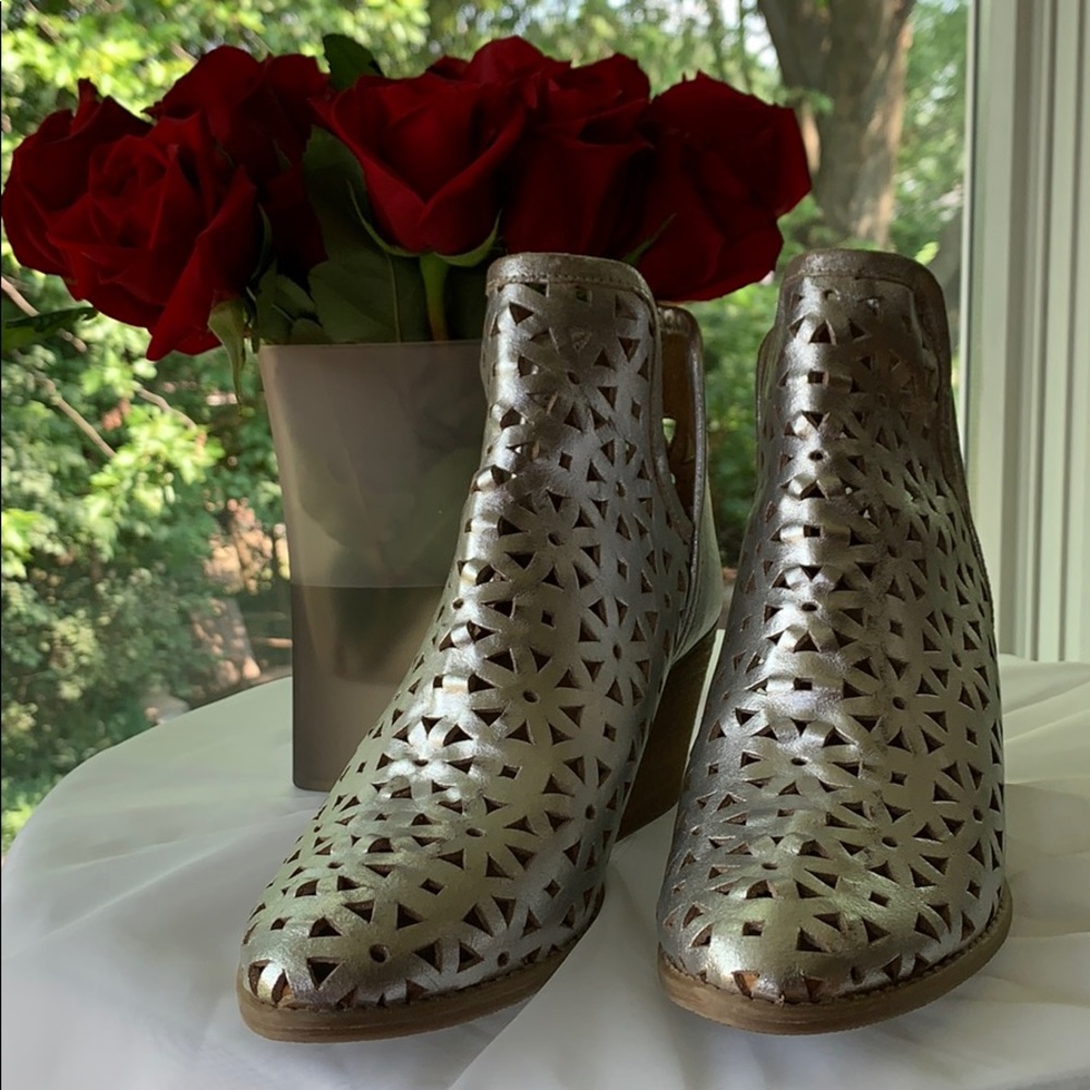 MUSSE & CLOUD LEATHER ANKEL BOOT S-9